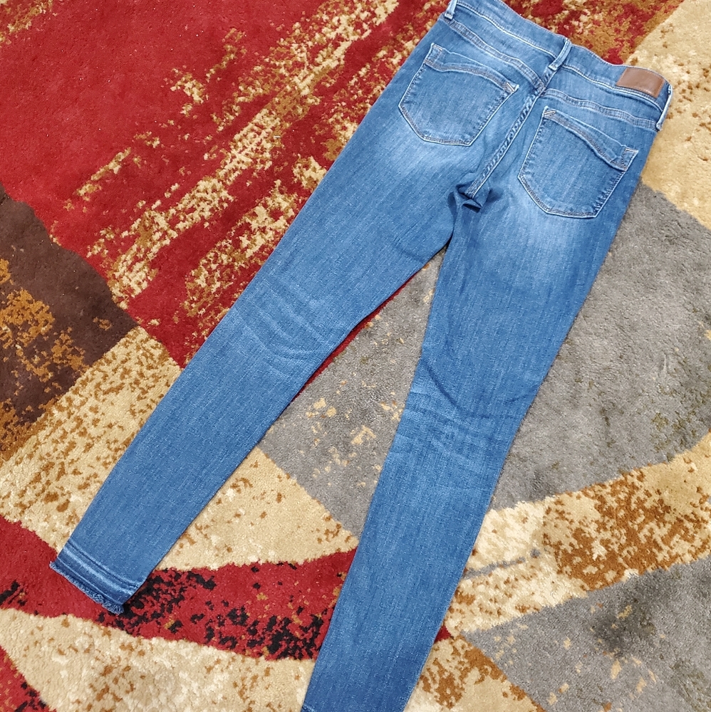 Express Mid Rise Jean Leggings - Picture 4 of 5